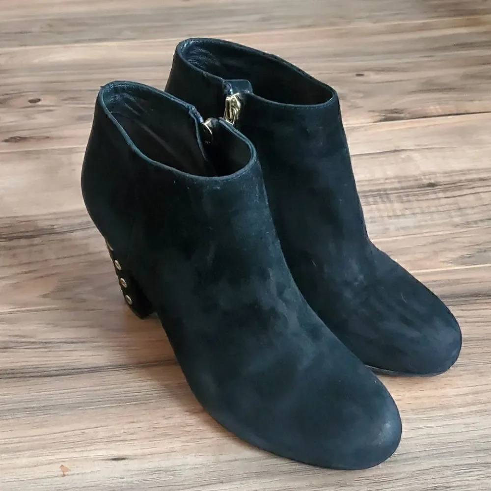 kate spade black suede